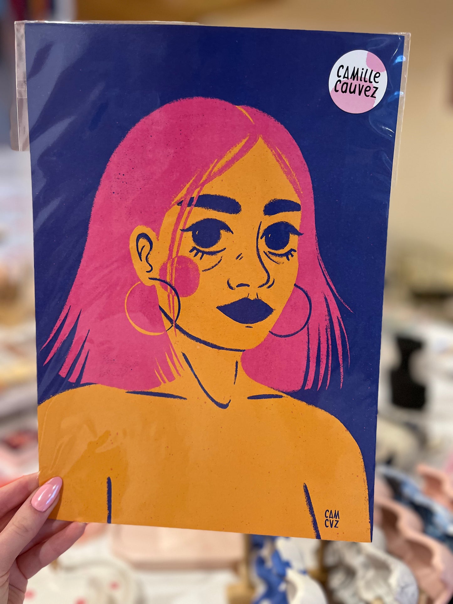 Affiche "Yellow Beauty"