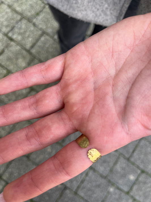 Bague Ajustable avec Pampille Boule