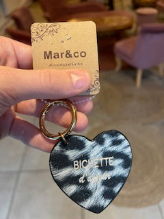 Porte-clé coeur