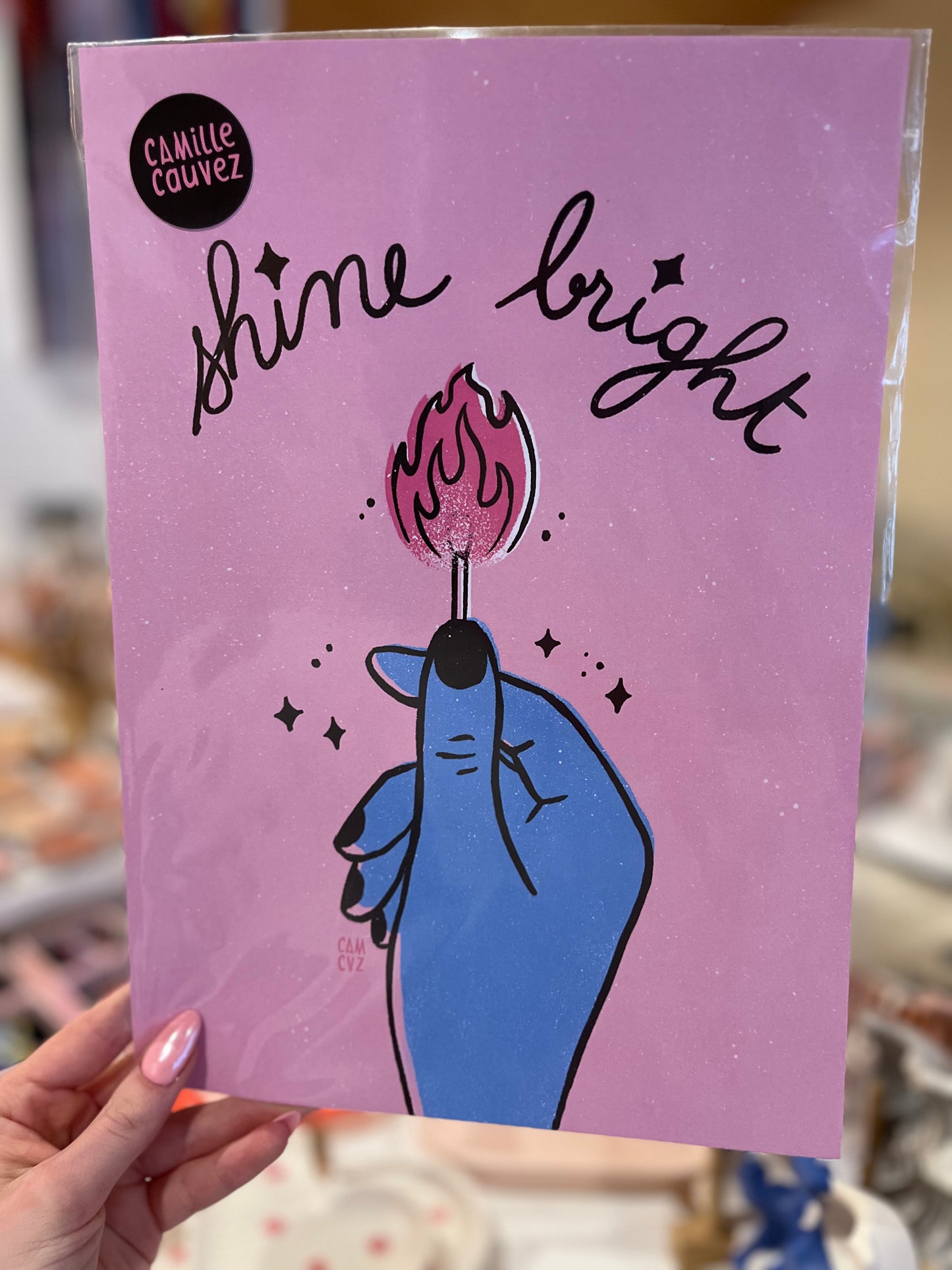 Affiche "Shine Bright"