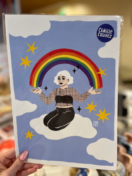 Affiche "Rainbow of love"