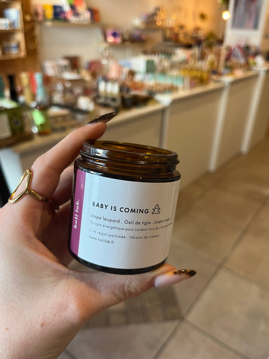 Bougie Lithothérapie