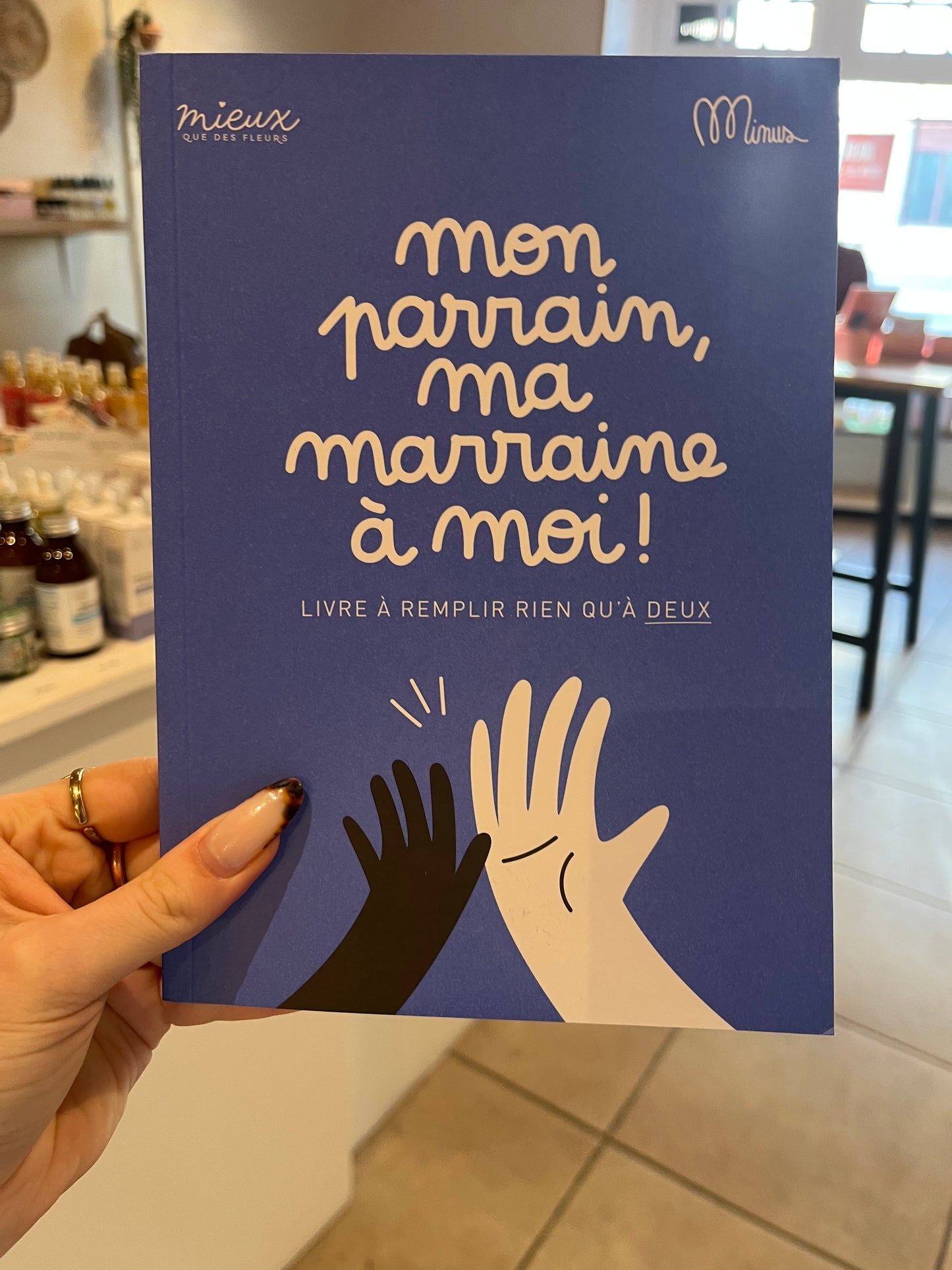 Livre à Remplir "Parrain/Marraine"