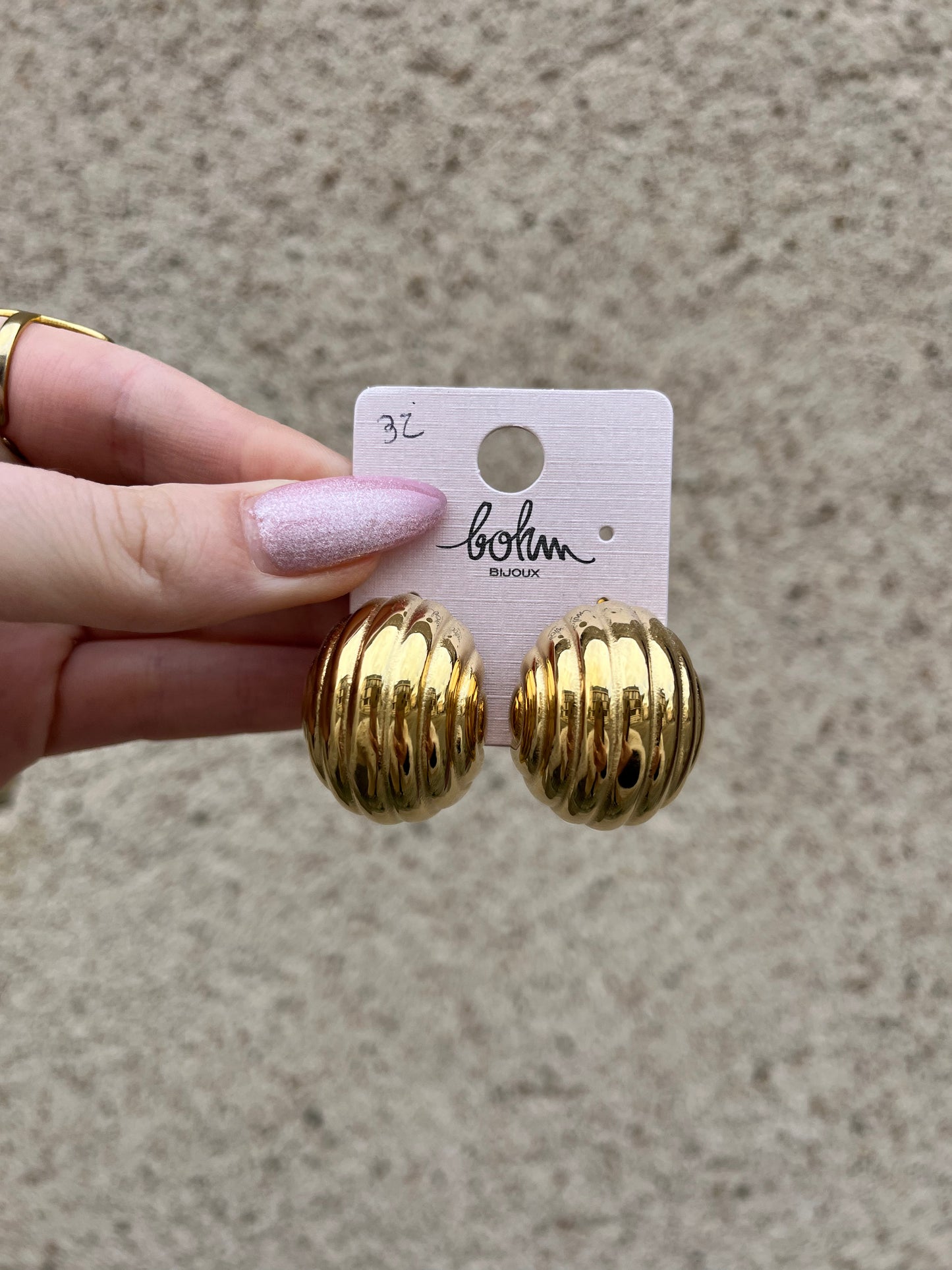 Boucles d’oreilles Coquillage