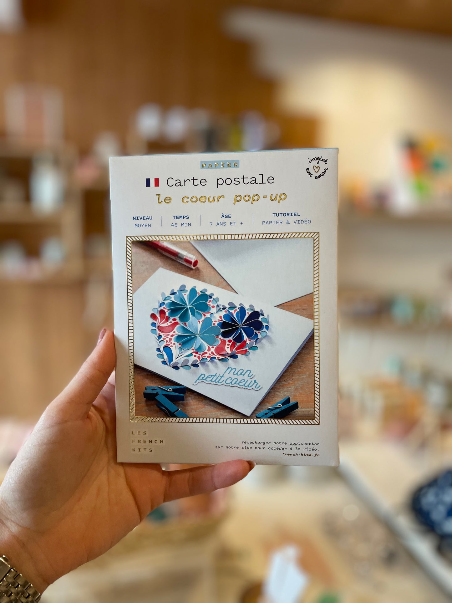 Kit Carte Coeur Pop-Up