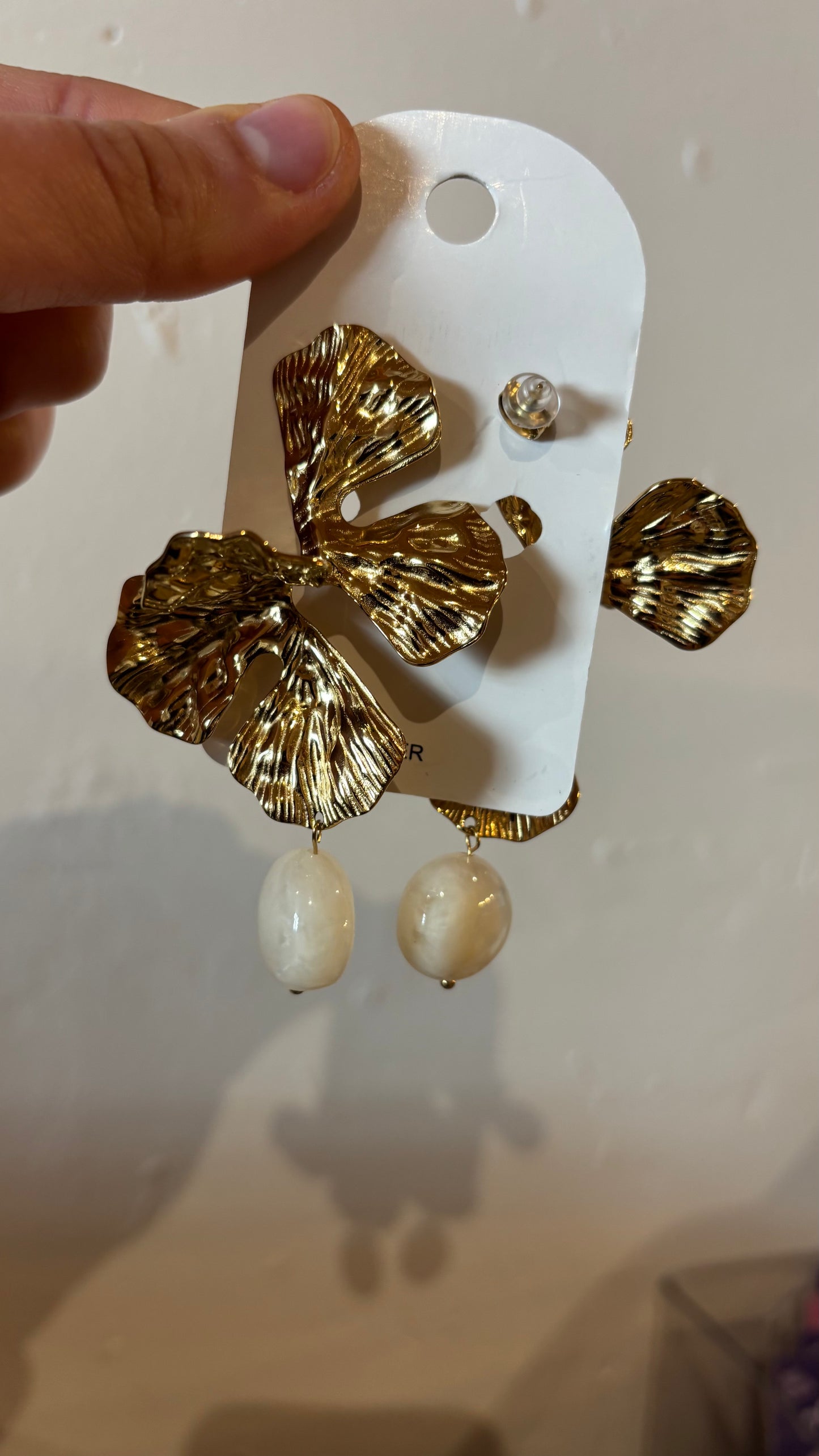 Boucles d’Oreilles Feuillage